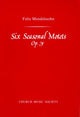 Book cover of: Six Seasonal Motets