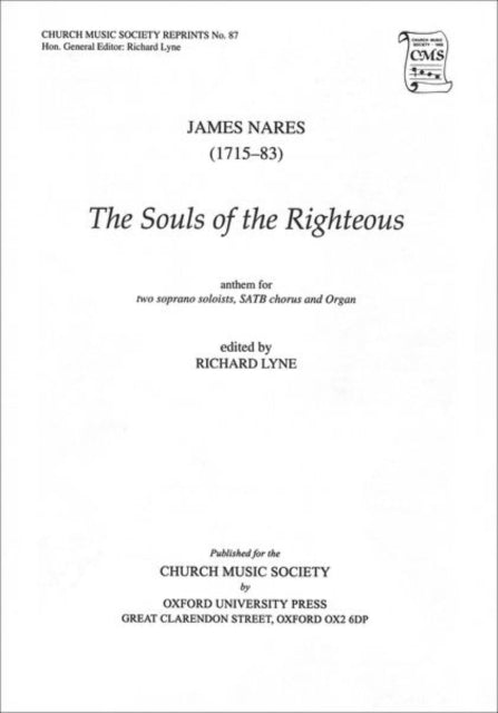 Book cover of: souls of the righteous