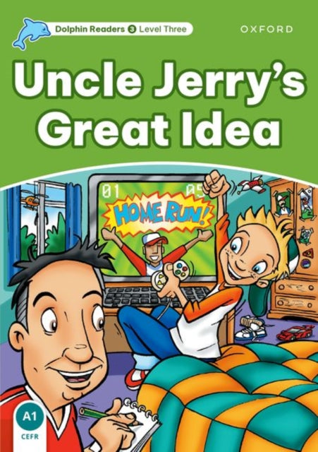 Book cover of: Dolphin Readers Level 3: Level 3: Uncle Jerry's Great Idea. By: Norma Shapiro