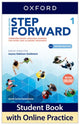 Book cover of: Step Forward: Level 1: Student Book with Online Practice. By: Jenni Currie Santamaria
