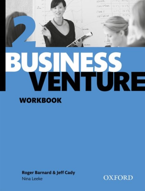 Book cover of: Business Venture 2 Pre-Intermediate: Workbook. By: Roger Barnard