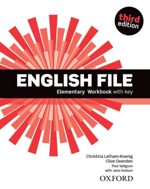 Book cover of: ENG FILE 3E ELEM WB W KEY