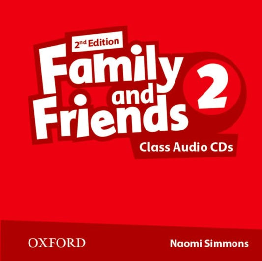 Book cover of: Family and Friends: Level 2: Class Audio CDs