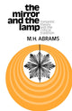 Book cover of: Mirror and the Lamp. By: Meyer H. Abrams