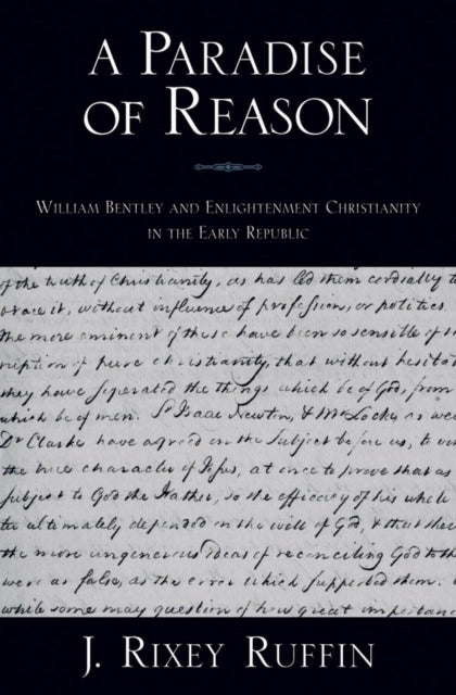 Book cover of: Paradise of Reason. By: J. Rixey Ruffin