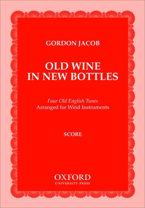 Old Wine in New Bottles