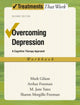 Book cover of: Overcoming Depression: Workbook