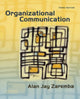 Book cover of: Organizational Communication. By: Alan Jay Zaremba