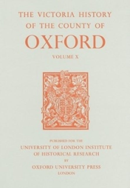 Book cover of: A History of the County of Oxford. By: Alan Crossley
