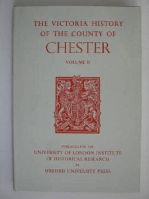 Book cover of: A History of the County of Chester. By: B. E. Harris