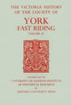 Book cover of: A History of the County of York East Riding. By: K.J. Allison