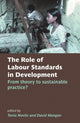 Book cover of: Role of Labour Standards in Development. By: Tonia Novitz