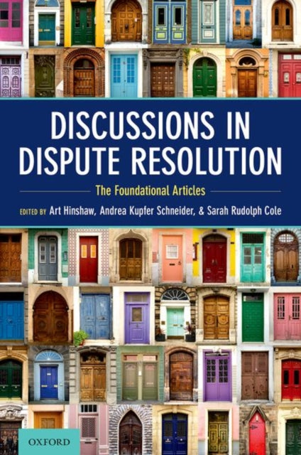Book cover of: Discussions in Dispute Resolution. By: Art Hinshaw