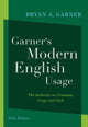 Book cover of: Garner's Modern English Usage. By: Bryan A. Garner