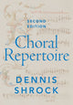 Book cover of: Choral Repertoire. By: Dennis Shrock