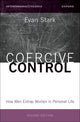 Book cover of: Coercive Control. By: Evan Stark