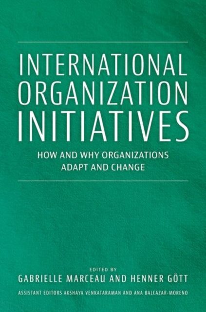Book cover of: International Organization Initiatives