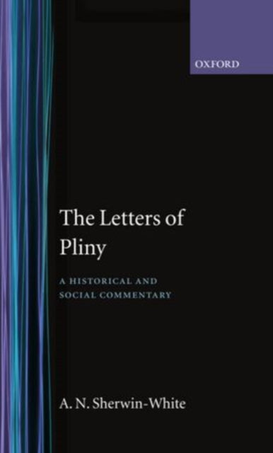 Book cover of: Letters of Pliny. By: Sherwin-White, A. N.