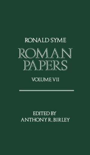 Roman Papers Volume VII