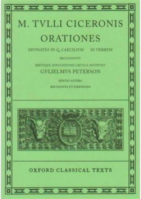 Book cover of: Cicero Orationes. Vol. III. By: Cicero