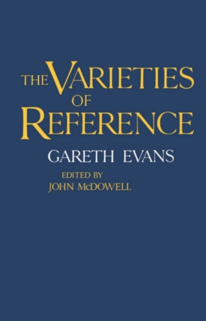 Book cover of: Varieties of Reference