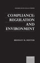 Book cover of: Compliance: Regulation and Environment
