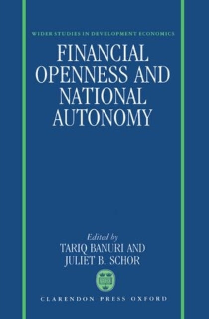 Financial Openness and National Autonomy