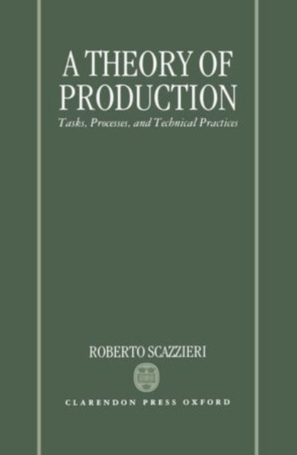 Book cover of: Theory of Production