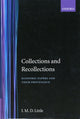 Book cover of: Collection and Recollections