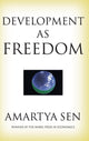 Book cover of: Development as Freedom