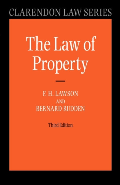 Book cover of: Law of Property