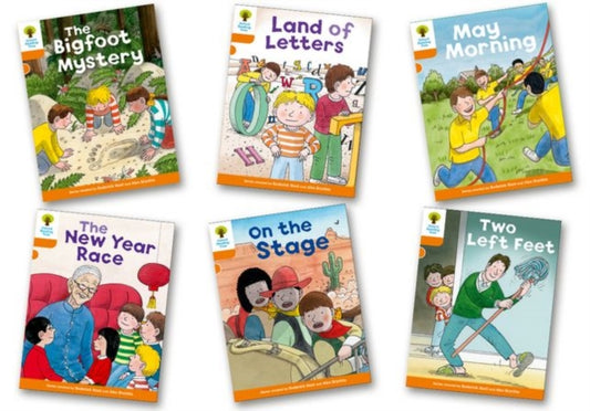 Book cover of: Oxford Reading Tree Biff, Chip and Kipper Stories Decode and Develop: Level 6: Pack of 6. By: Roderick Hunt