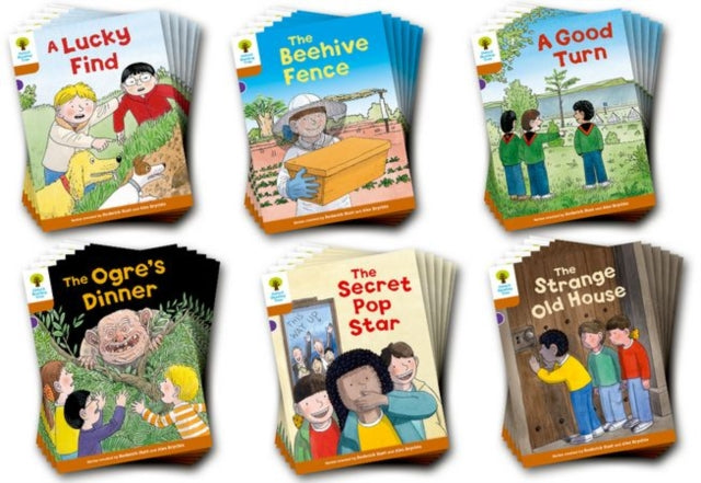 Book cover of: Oxford Reading Tree Biff, Chip and Kipper Stories Decode and Develop: Level 8: Pack of 36