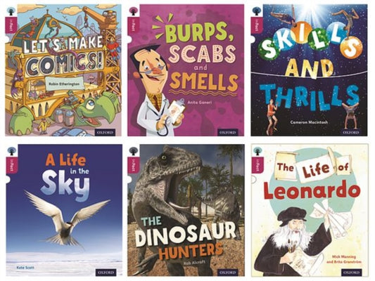 Book cover of: Oxford Reading Tree inFact: Level 10: Mixed Pack of 6. By: Nikki Gamble