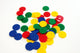 Book cover of: Numicon: Coloured Counters Pack of 200. By: Tony Wing