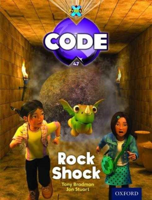 Book cover of: Project X Code: Pyramid Peril Rock Shock. By: Tony Bradman