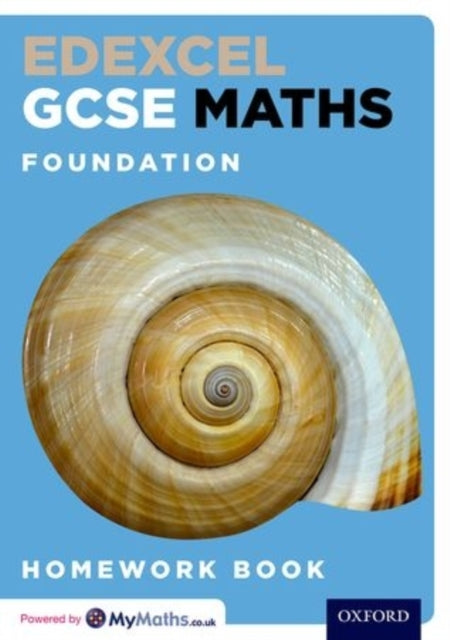 Book cover of: Edexcel GCSE Maths Foundation Homework Book. By: Clare Plass