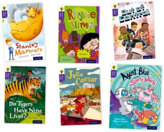 Book cover of: Oxford Reading Tree Story Sparks: Oxford Level 11: Mixed Pack of 6. By: Joanna Nadin