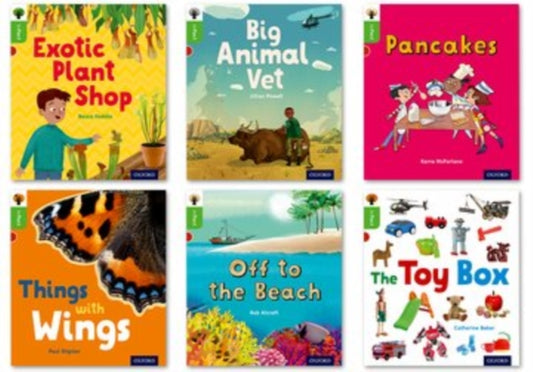 Book cover of: Oxford Reading Tree inFact: Oxford Level 2: Mixed Pack of 6. By: Becca Heddle