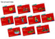 Book cover of: Read Write Inc. Phonics: Red Ditty books (Pack of 100). By: Gill Munton