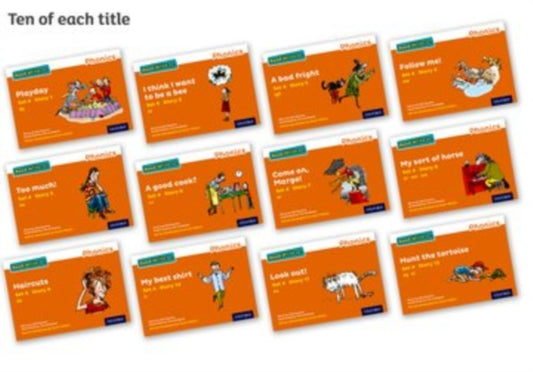 Book cover of: Read Write Inc. Phonics: Orange Set 4 Core Storybooks (Pack of 120)