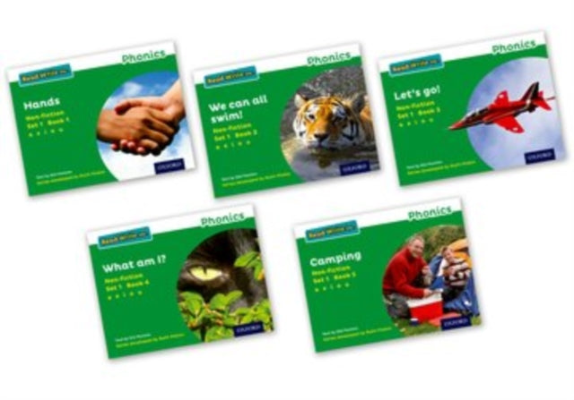Book cover of: Read Write Inc. Phonics: Green Set 1 Non-fiction books (Mixed Pack of 5)