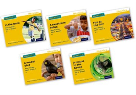 Book cover of: Read Write Inc. Phonics: Yellow Set 5 Non-fiction books (Mixed Pack of 5). By: Gill Munton