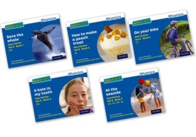 Book cover of: Read Write Inc. Phonics: Blue Set 6 Non-fiction books (Mixed Pack of 5). By: Gill Munton