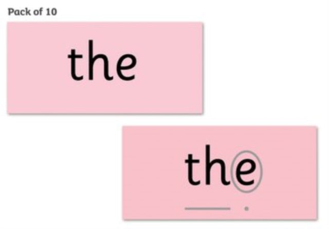 Book cover of: Read Write Inc. Phonics: Red Word Cards Pack of 10. By: Ruth Miskin