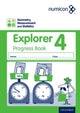 Book cover of: Numicon: Geometry, Measurement and Statistics 4 Explorer Progress Book. By: Sue Lowndes
