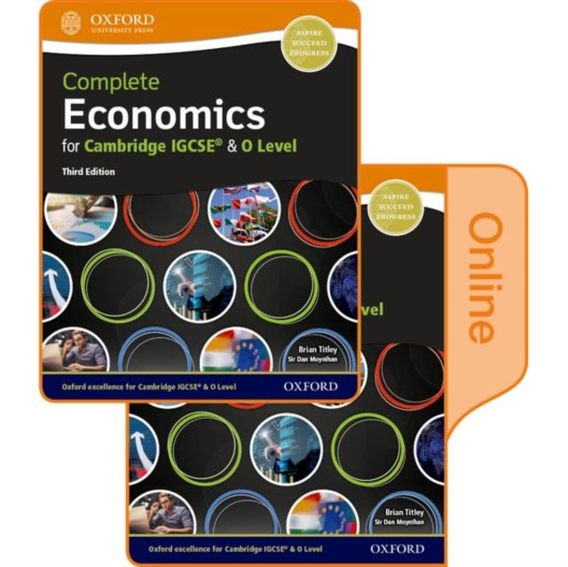 Book cover of: Complete Economics for Cambridge IGCSE® and O Level. By: Dan Moynihan