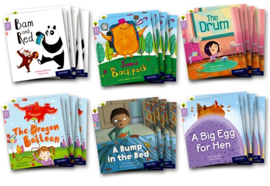 Book cover of: Oxford Reading Tree Story Sparks: Oxford Level 1+: Class Pack of 36. By: Michelle Robinson