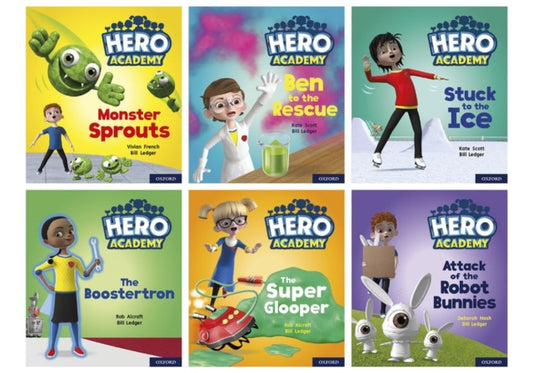 Book cover of: Hero Academy: Oxford Level 5, Green Book Band: Mixed pack. By: Bill Ledger