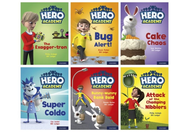 Book cover of: Hero Academy: Oxford Level 7, Turquoise Book Band: Mixed pack. By: Bill Ledger